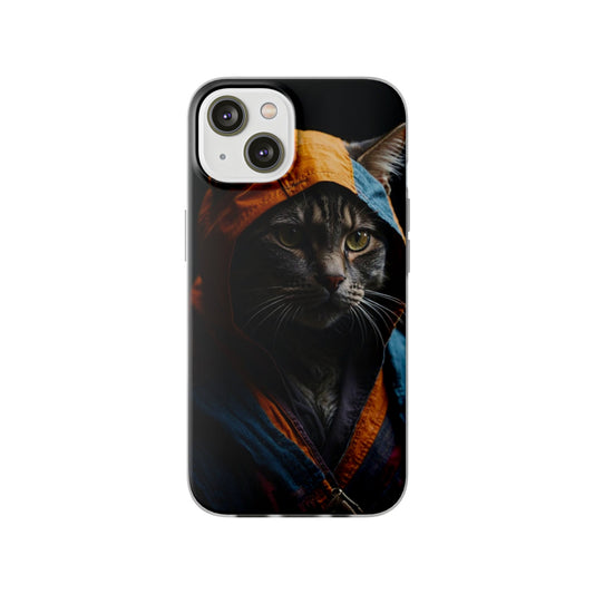 Muscular Cat Flexi Case - Colorwink