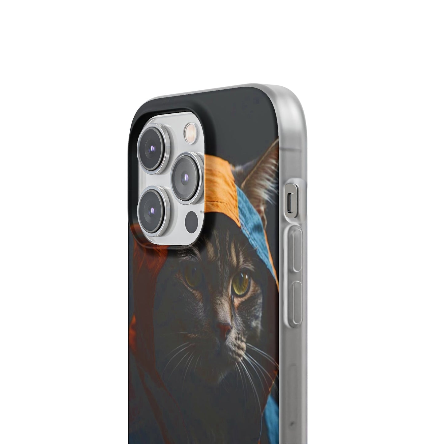 Muscular Cat Flexi Case - Colorwink