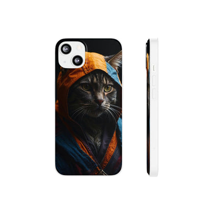 Muscular Cat Flexi Case - Colorwink