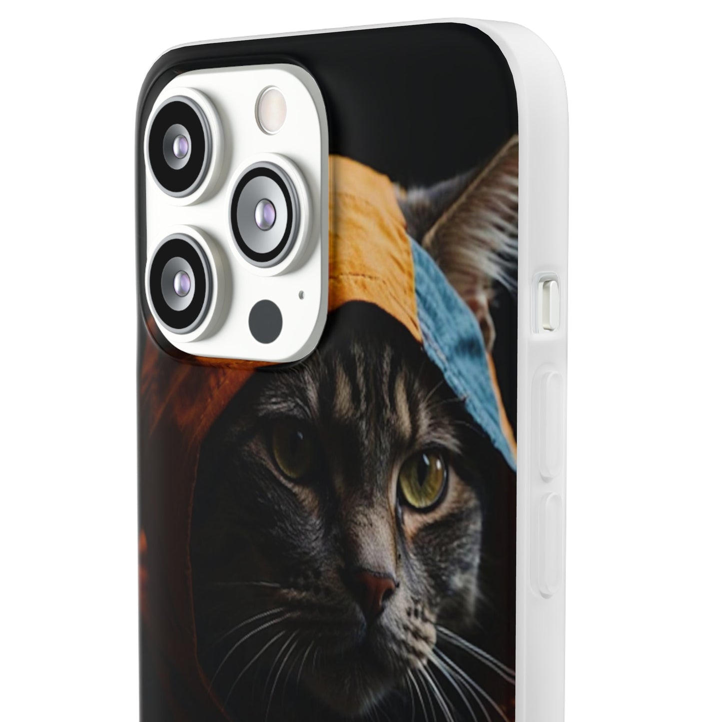 Muscular Cat Flexi Case - Colorwink