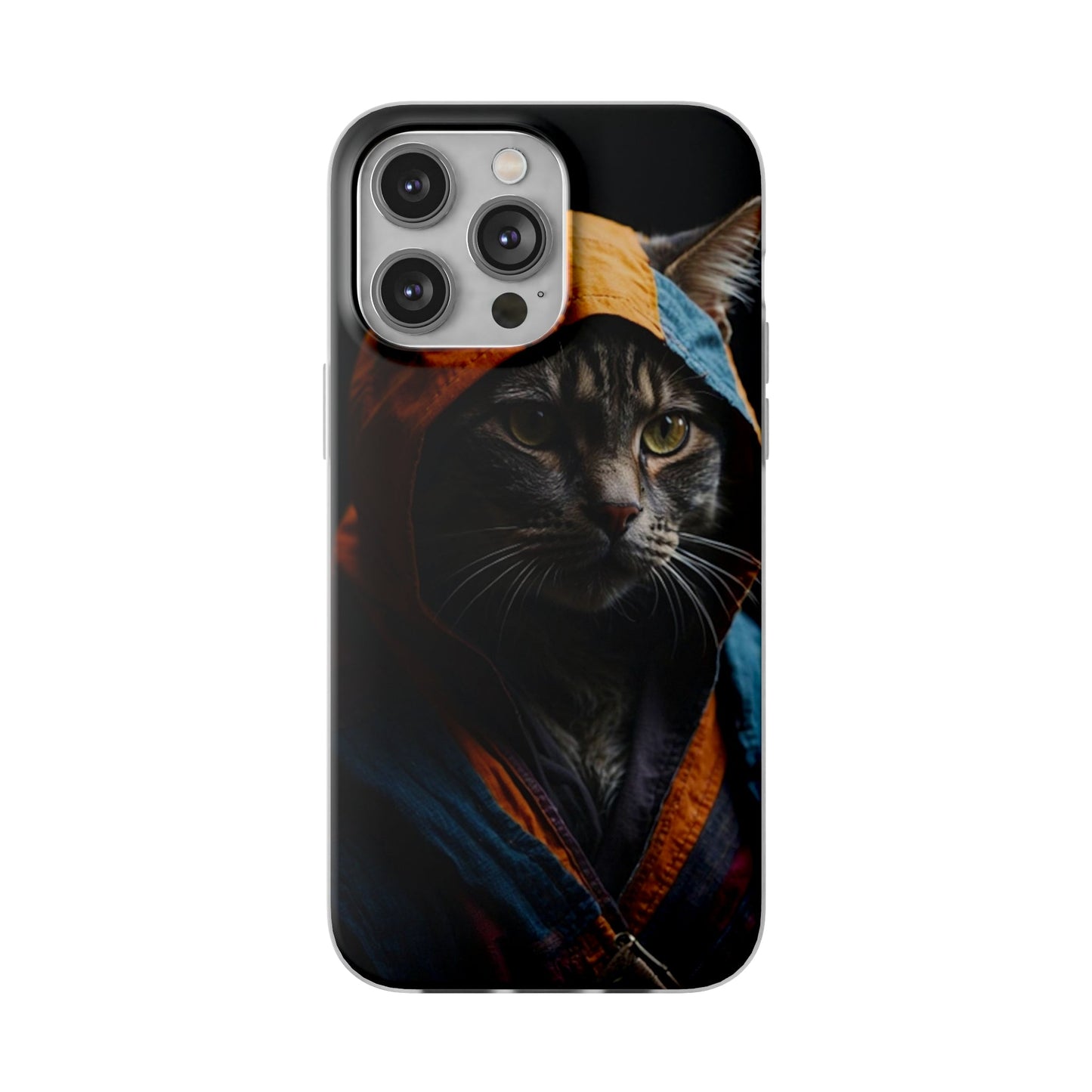 Muscular Cat Flexi Case - Colorwink