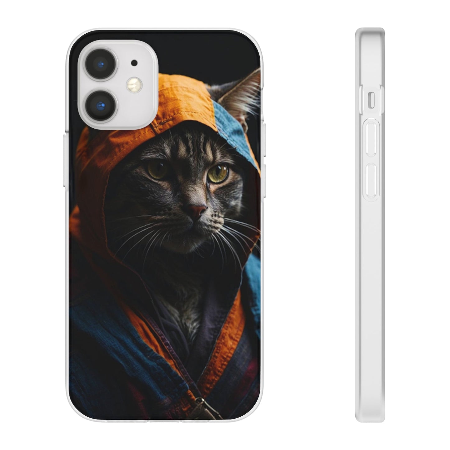 Muscular Cat Flexi Case - Colorwink