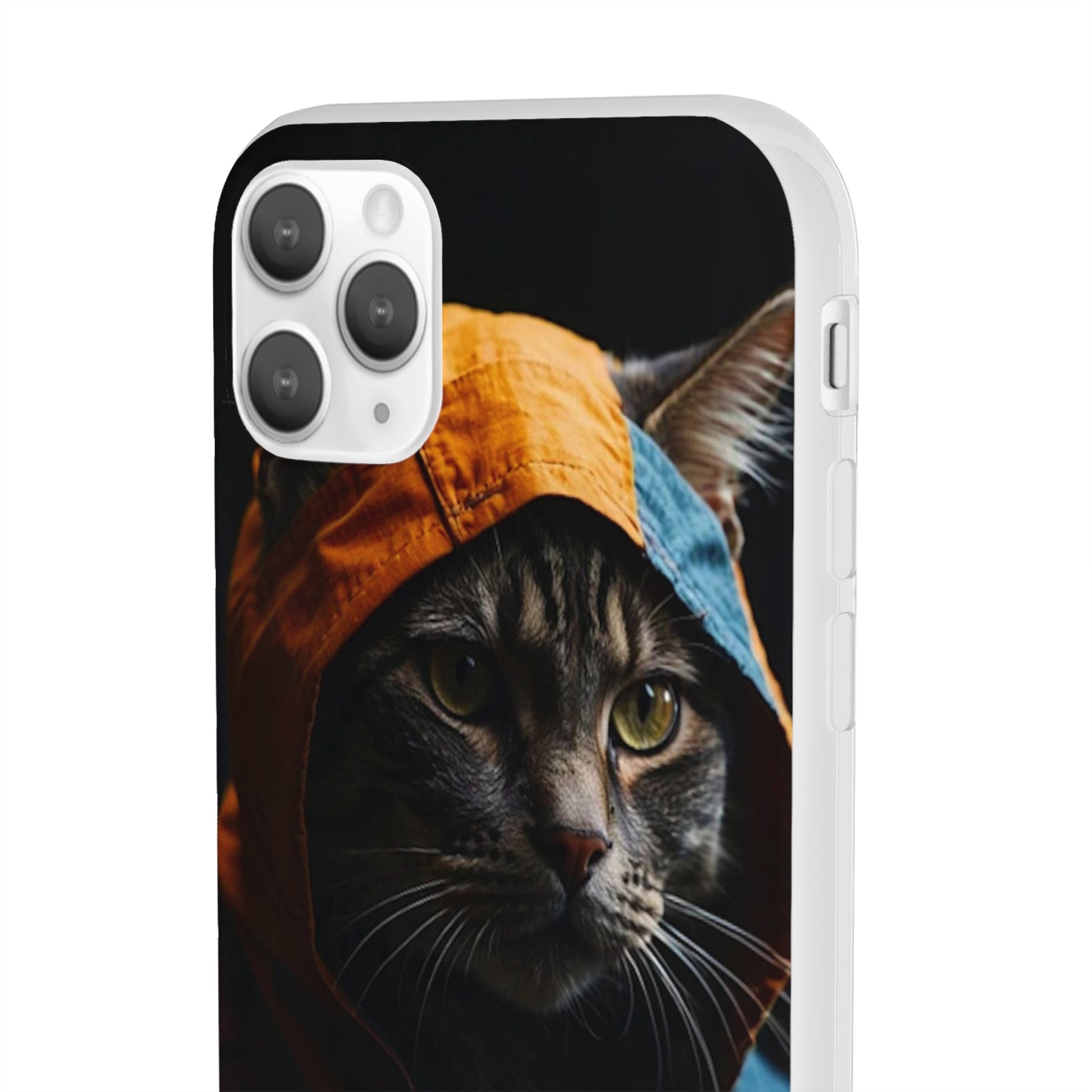 Muscular Cat Flexi Case - Colorwink