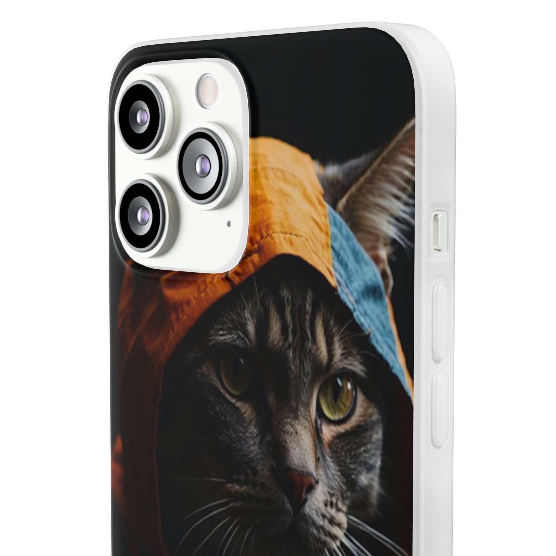 Muscular Cat Flexi Case - Colorwink