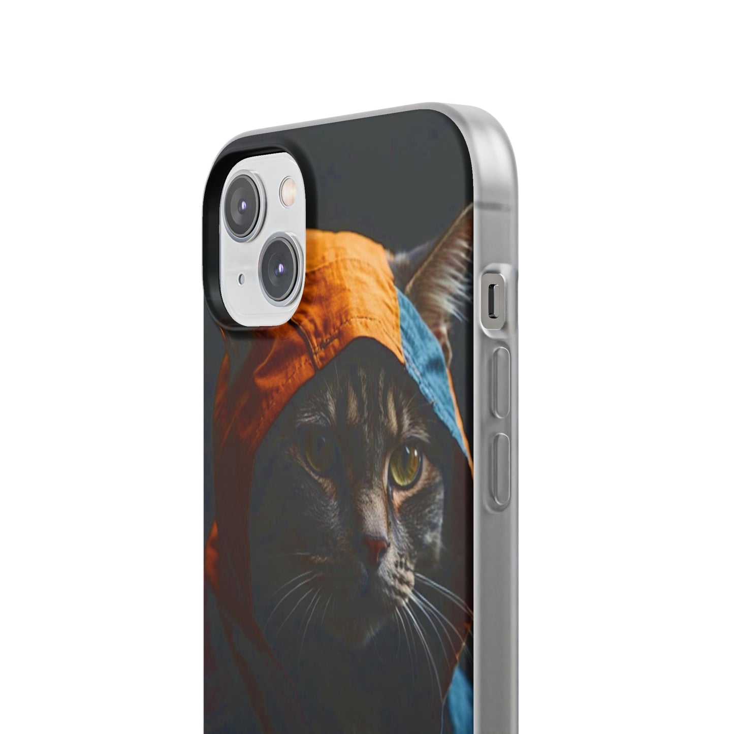 Muscular Cat Flexi Case - Colorwink