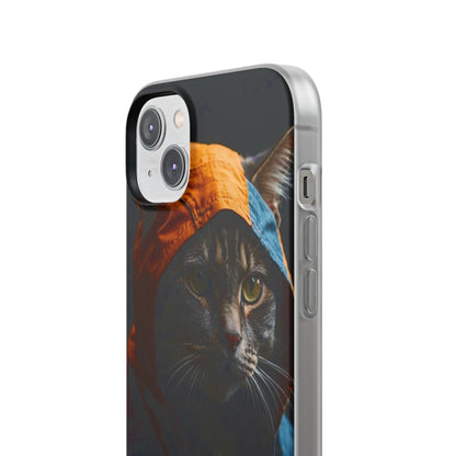 Muscular Cat Flexi Case - Colorwink