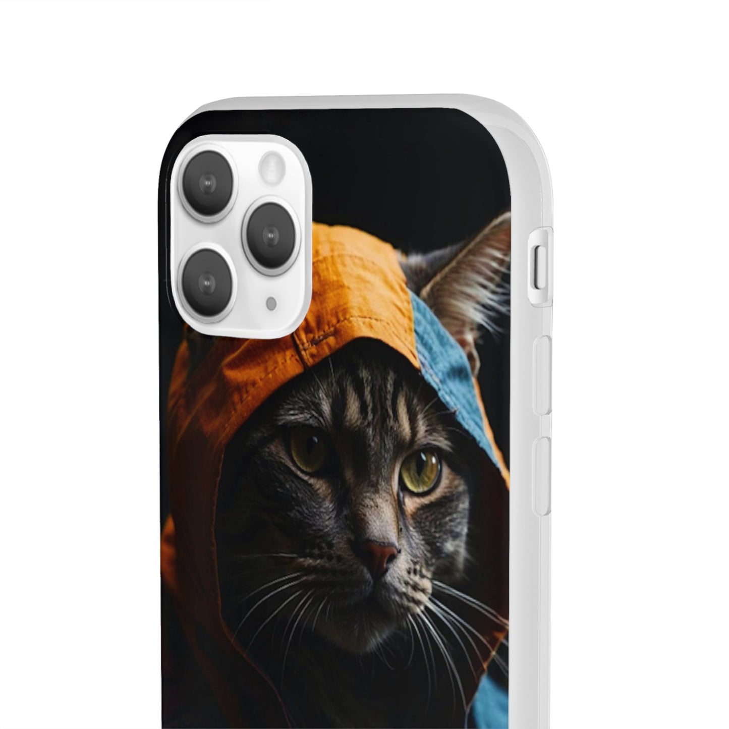 Muscular Cat Flexi Case - Colorwink