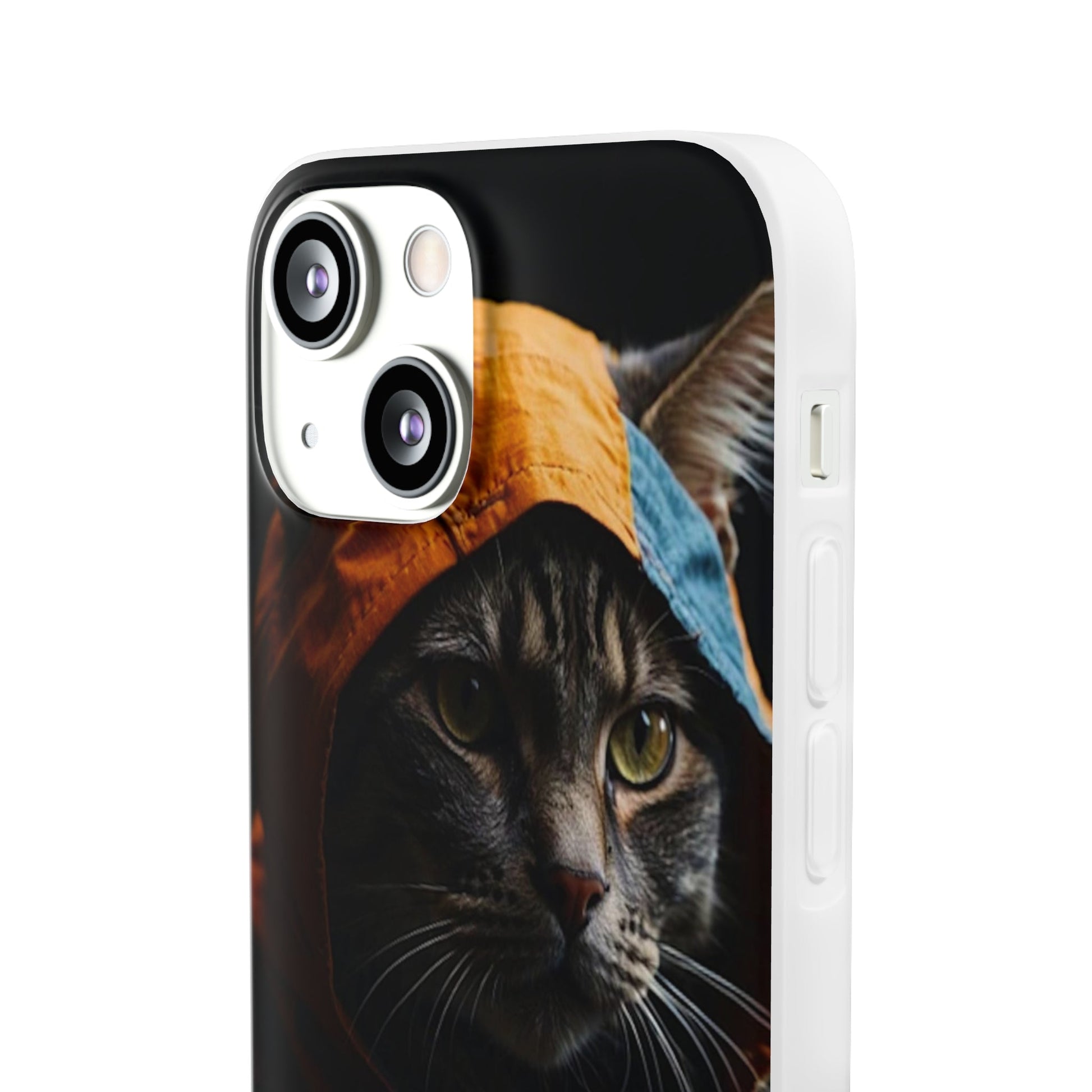 Muscular Cat Flexi Case - Colorwink