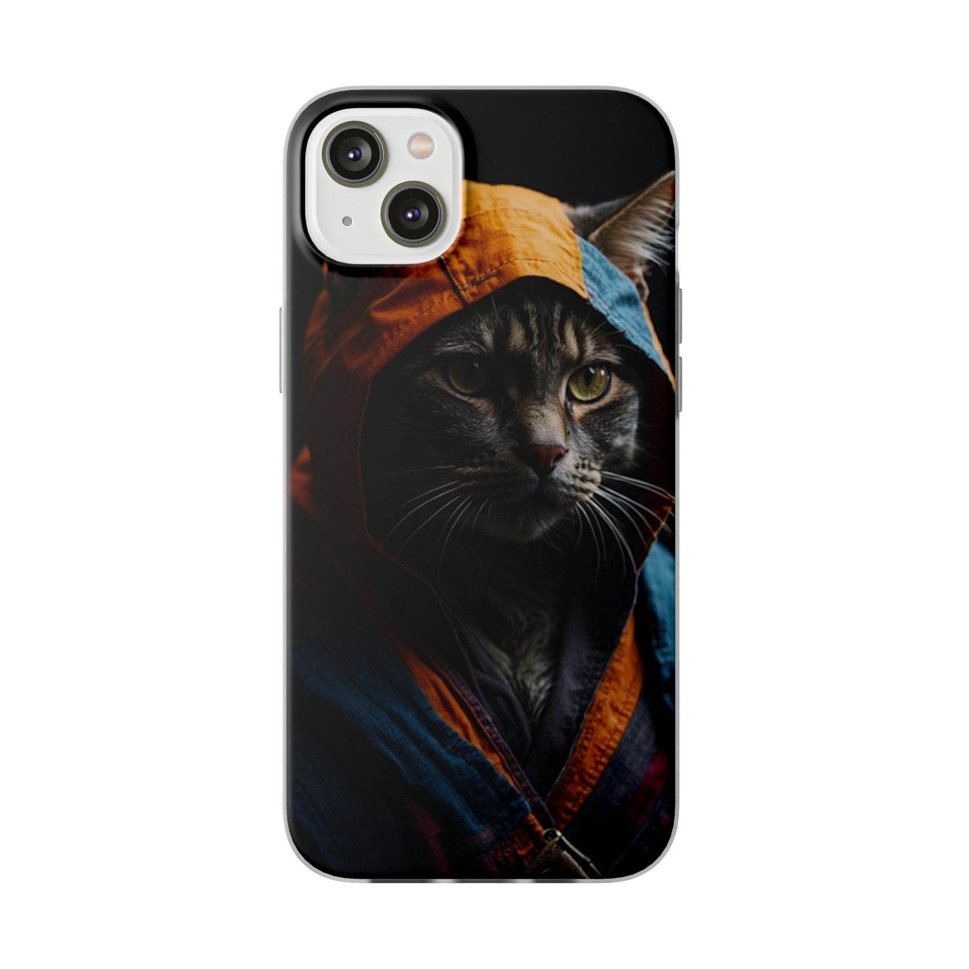 Muscular Cat Flexi Case - Colorwink