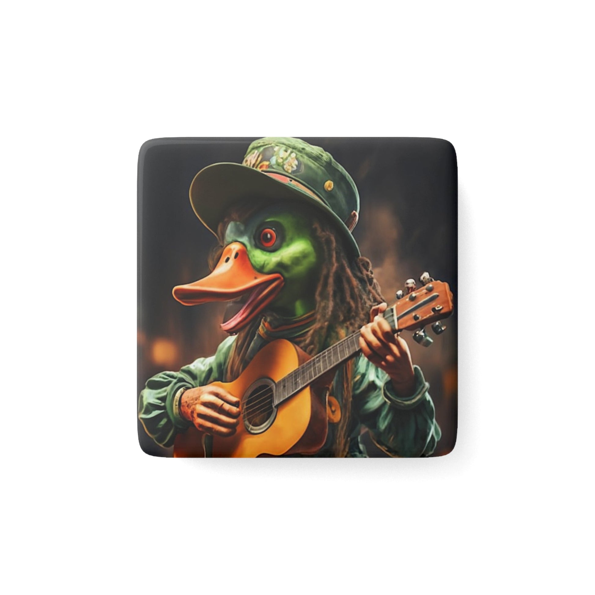 Musician Duck Fridge Magnet - Colorwink