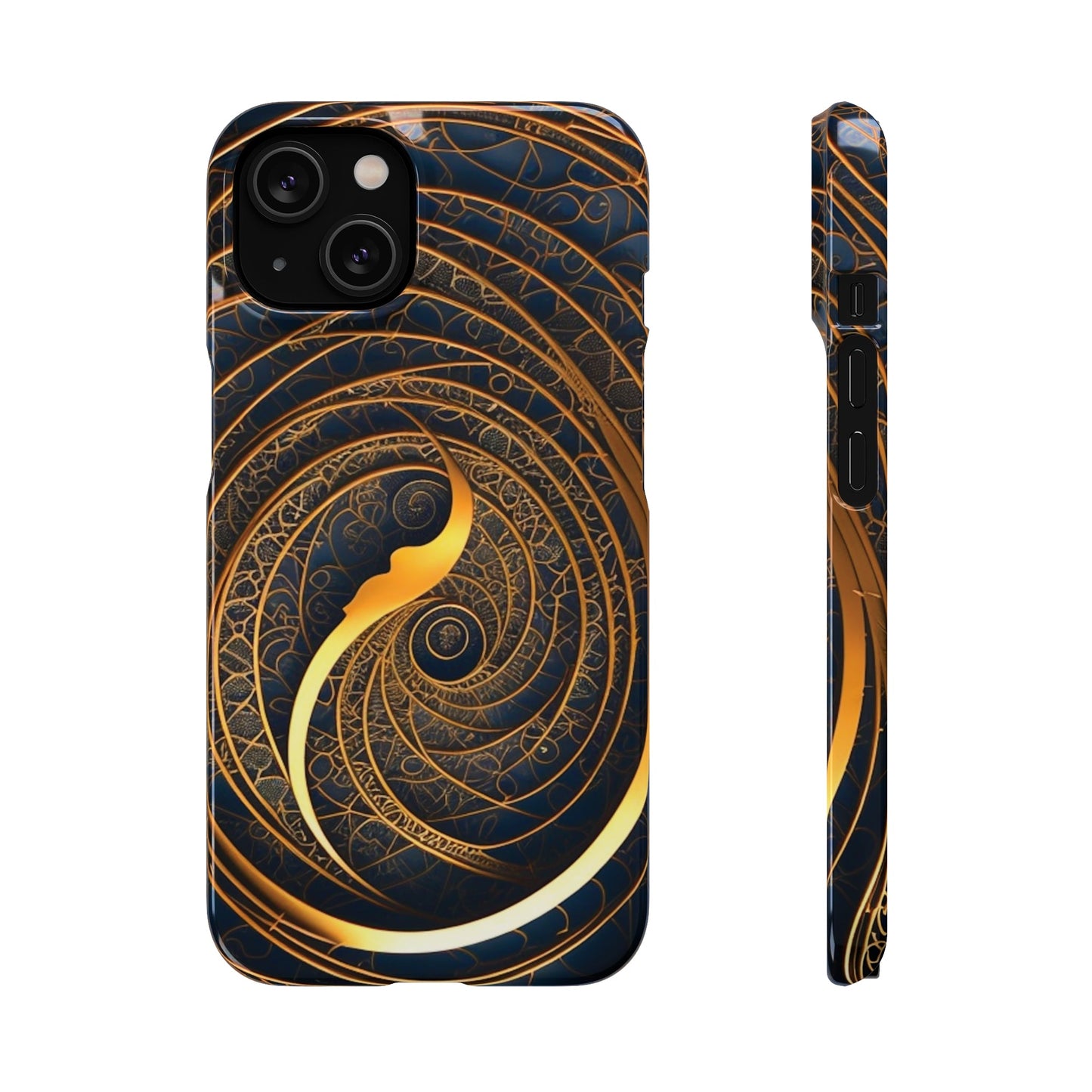 Mysterious Swirls Snap Case - Colorwink