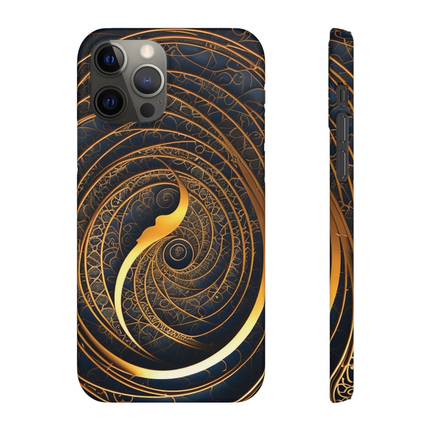 Mysterious Swirls Snap Case - Colorwink