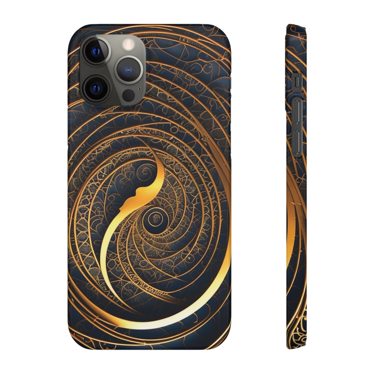 Mysterious Swirls Snap Case - Colorwink