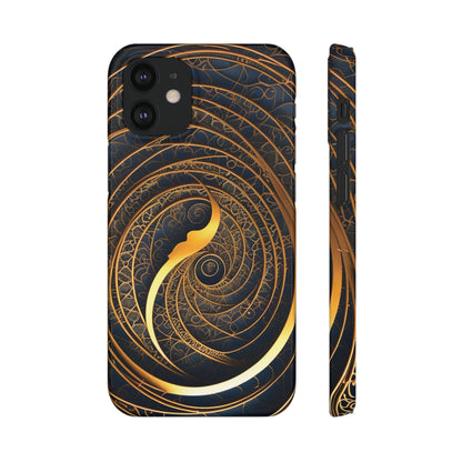 Mysterious Swirls Snap Case - Colorwink