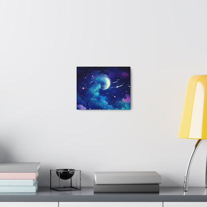 Night Sky View Canvas - Colorwink