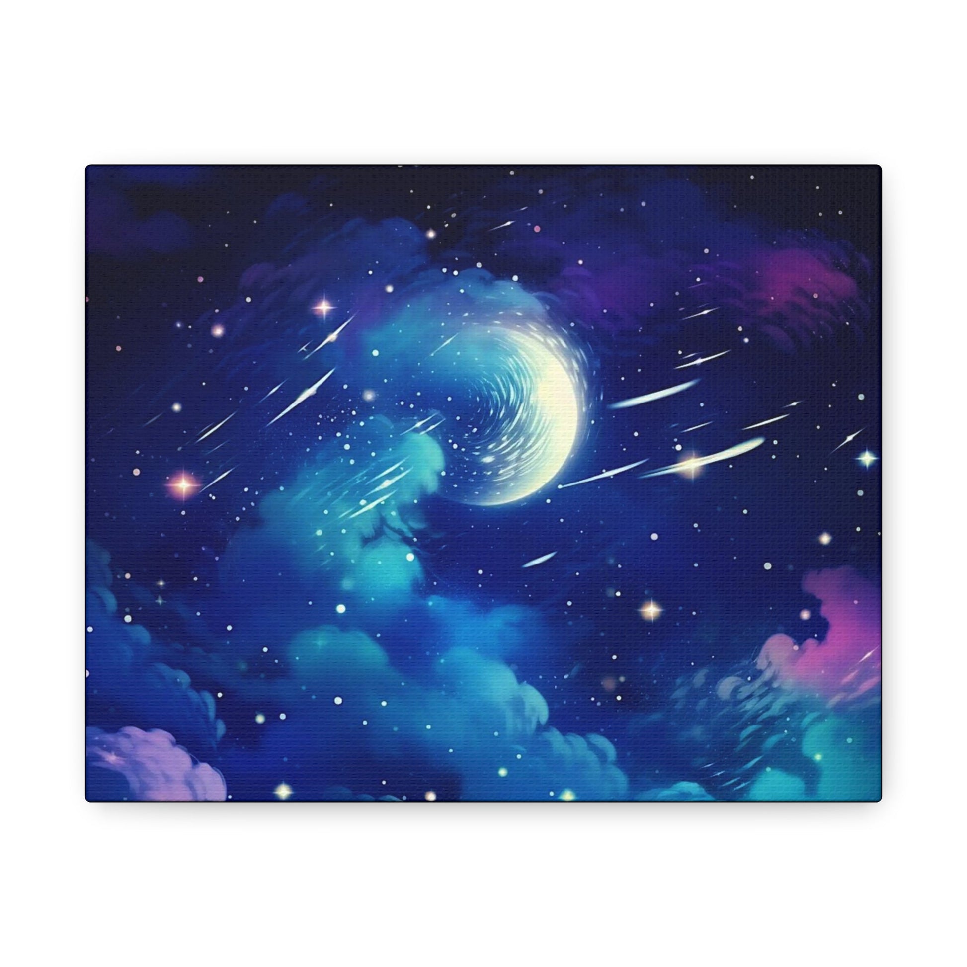 Night Sky View Canvas - Colorwink