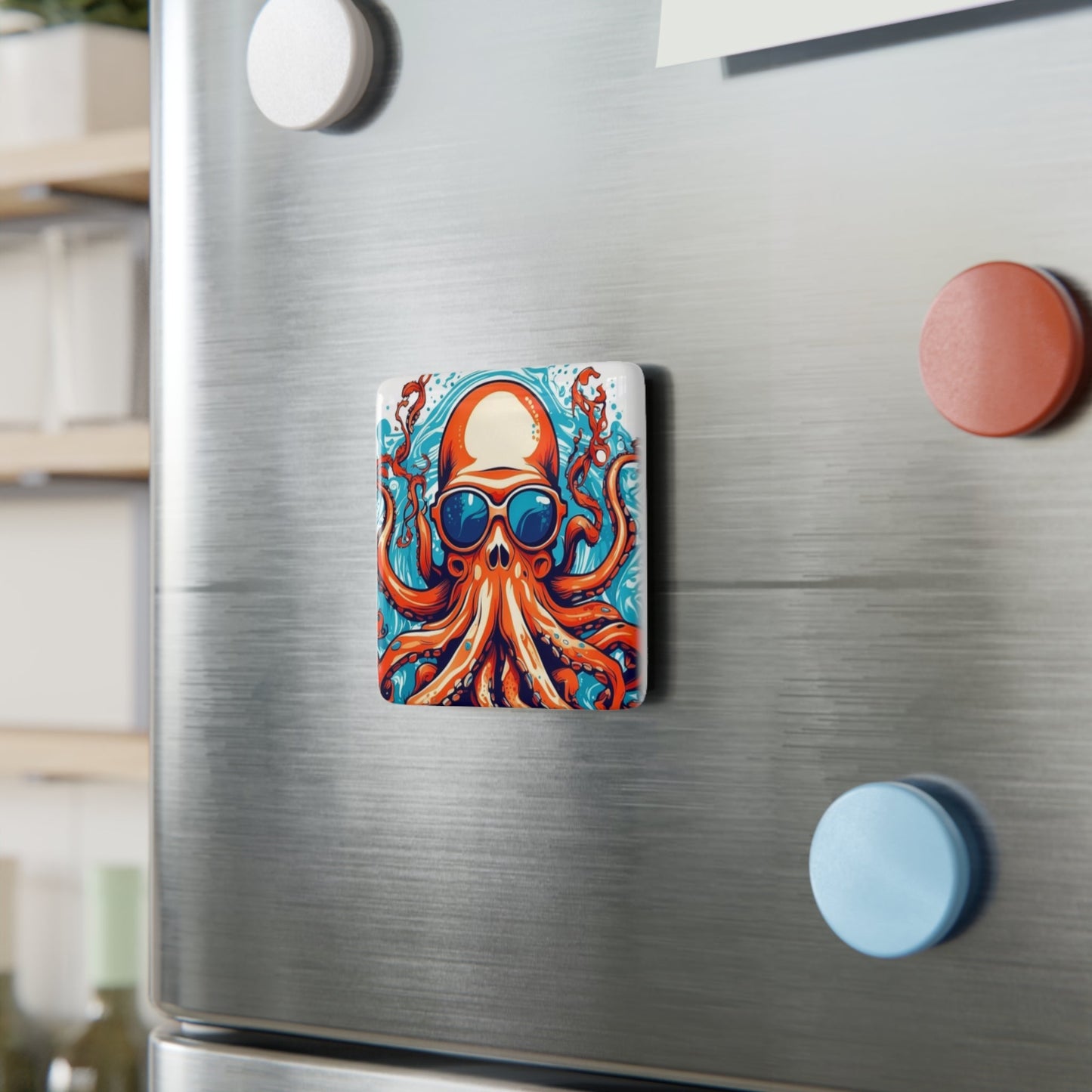 Octopus Fridge Magnet - Colorwink