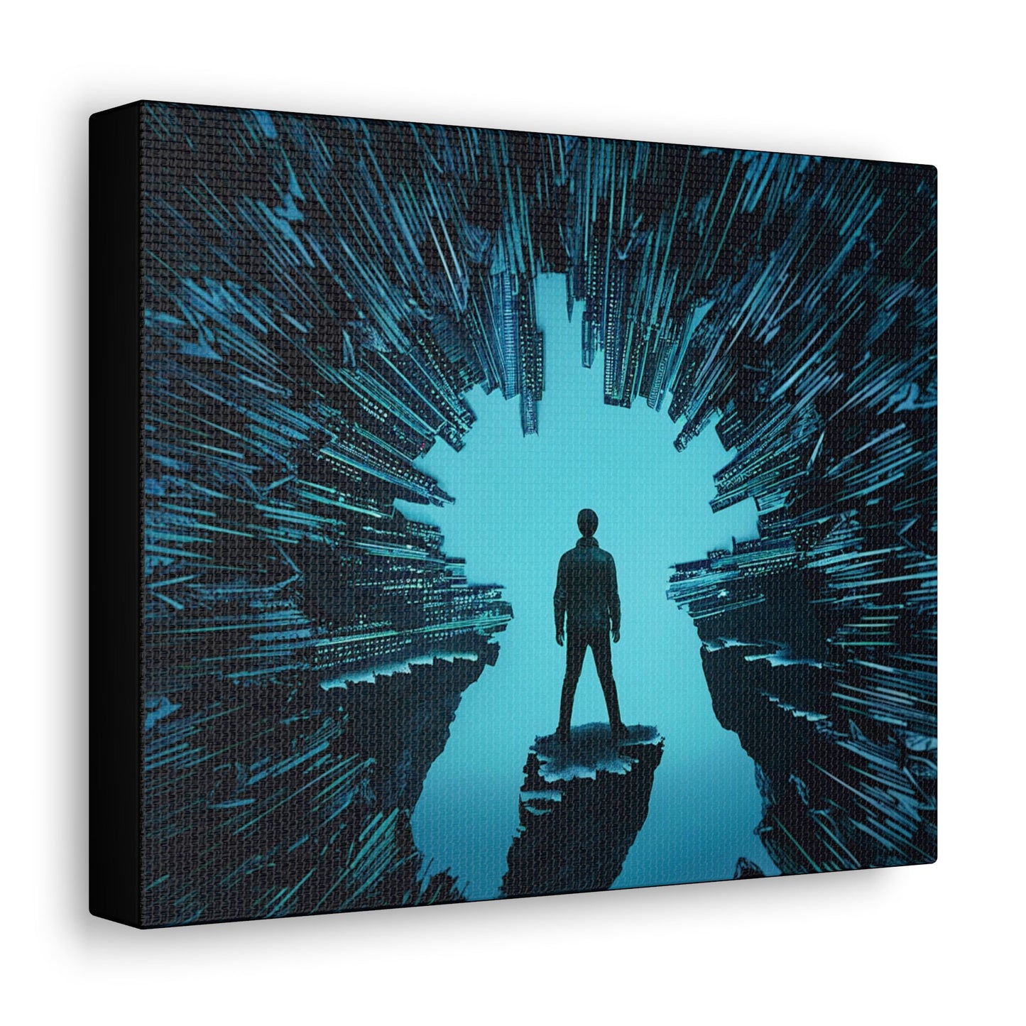 Optical Illusion Art Canvas - Colorwink