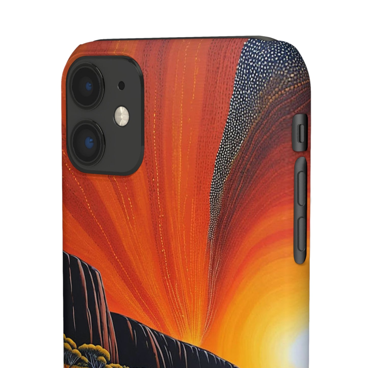 Orange landscape Snap Case - Colorwink