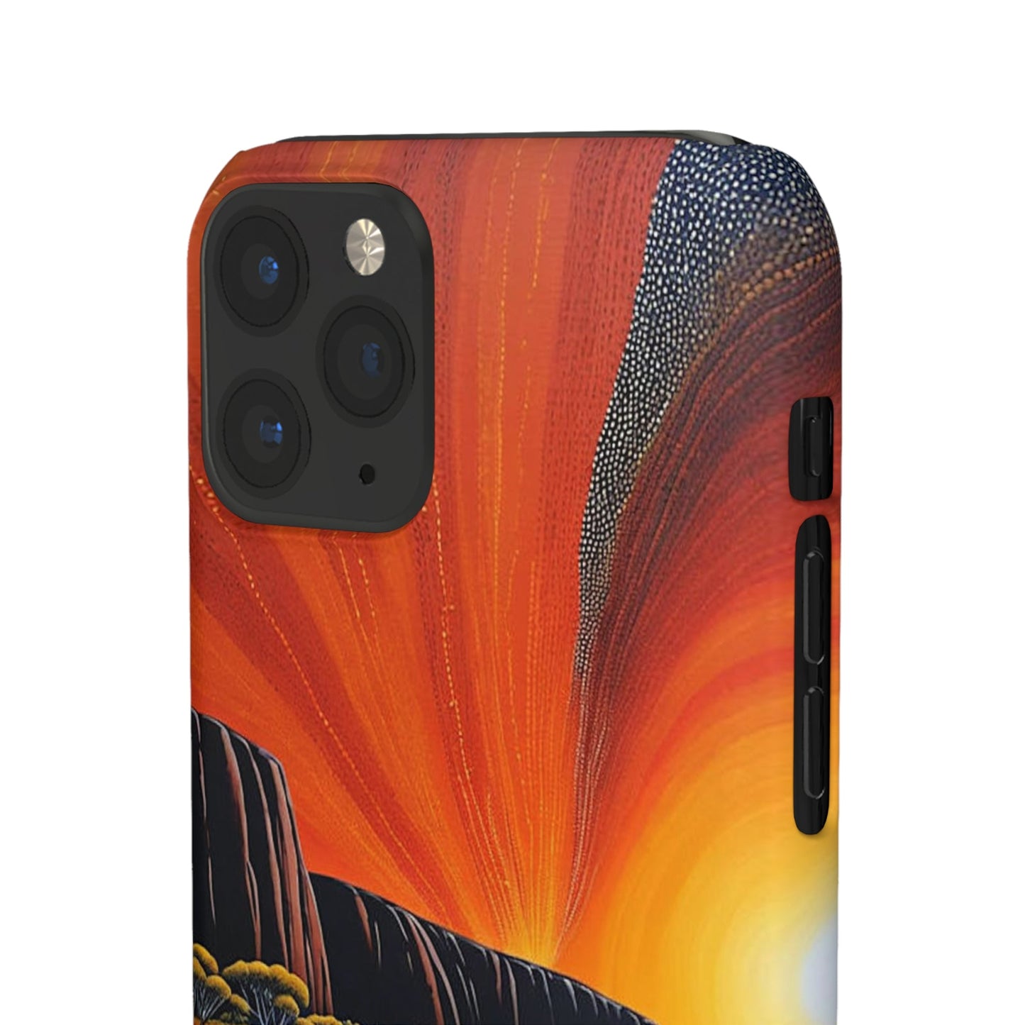 Orange landscape Snap Case - Colorwink