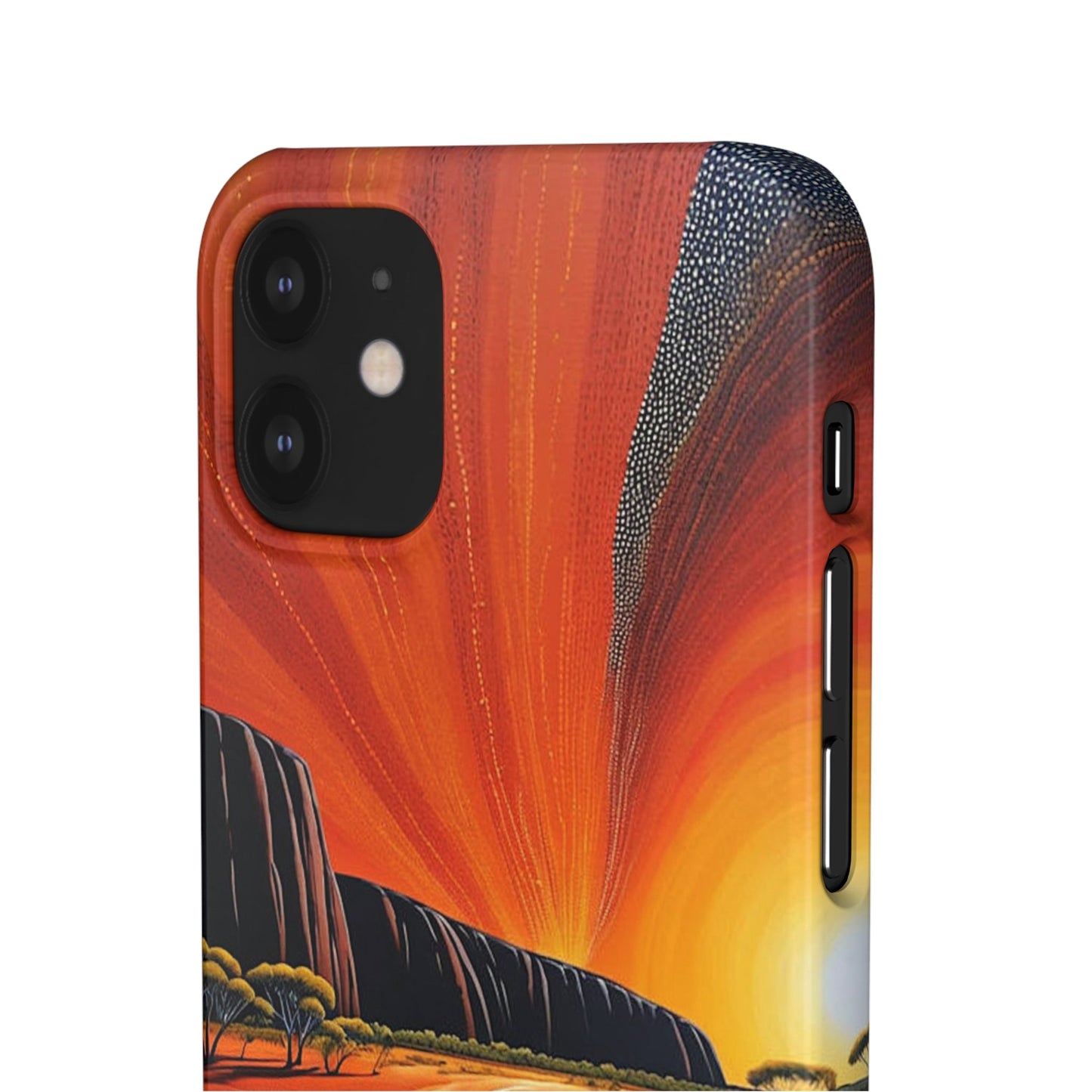 Orange landscape Snap Case - Colorwink