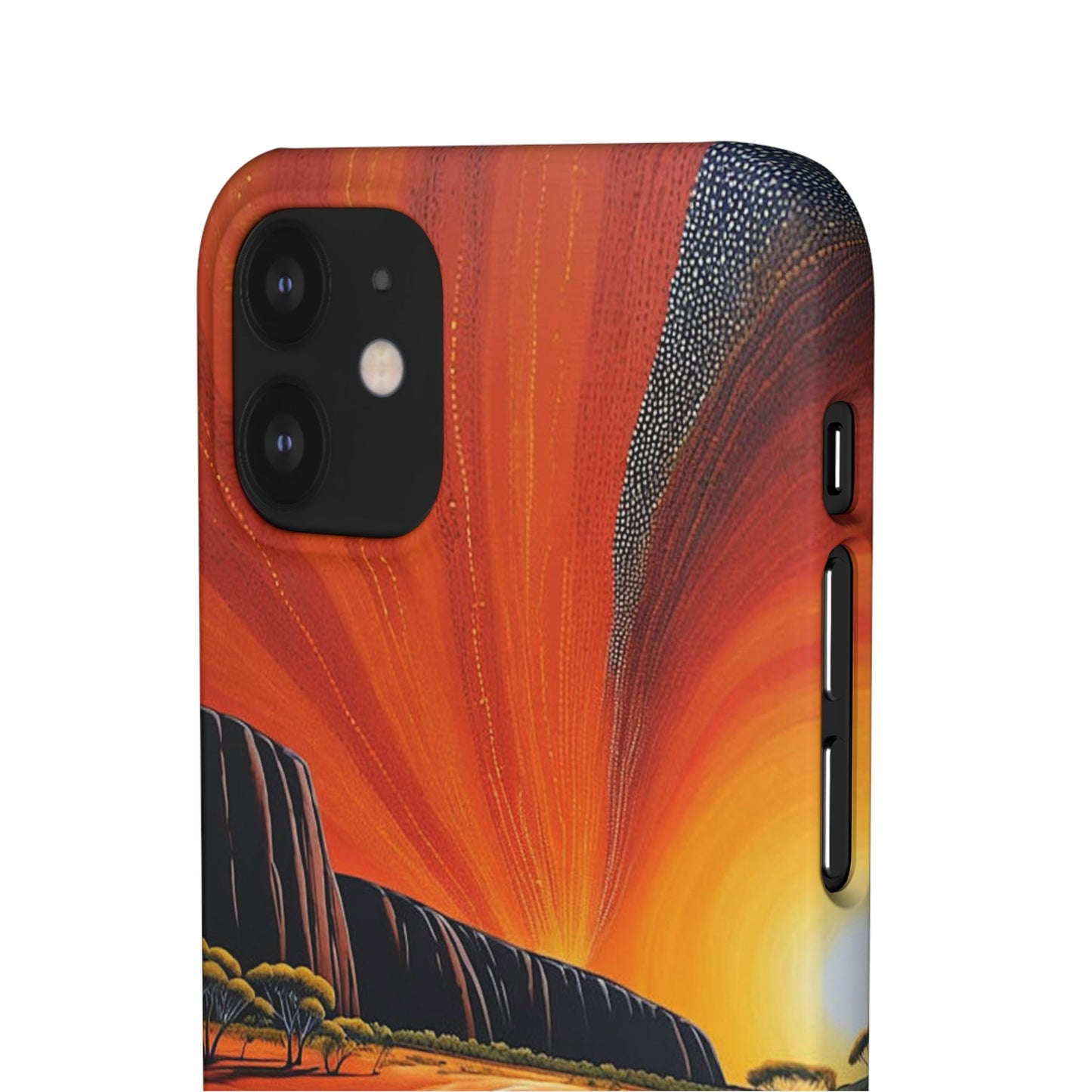 Orange landscape Snap Case - Colorwink