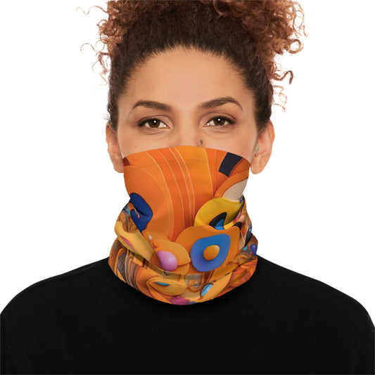 Orange Slice Neck Gaiter - Colorwink