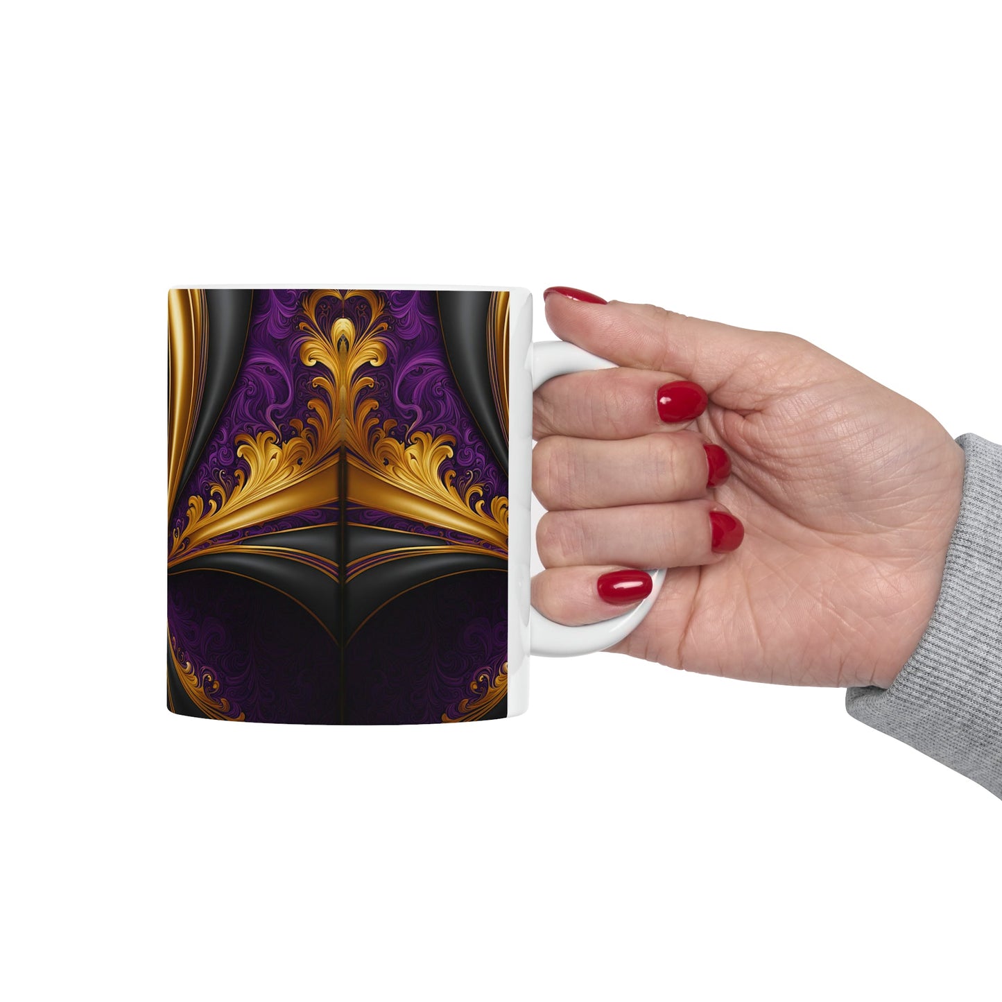 Oriental Silk Rug Coffee Mug - Colorwink