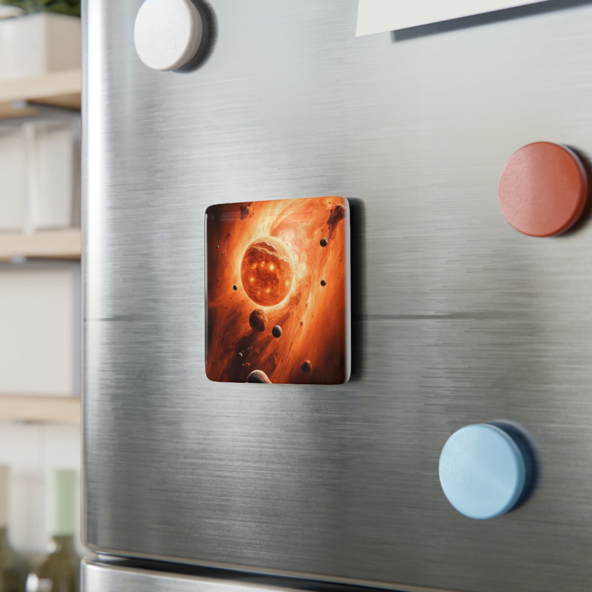 Outer Space Galaxy Fridge Magnet - Colorwink