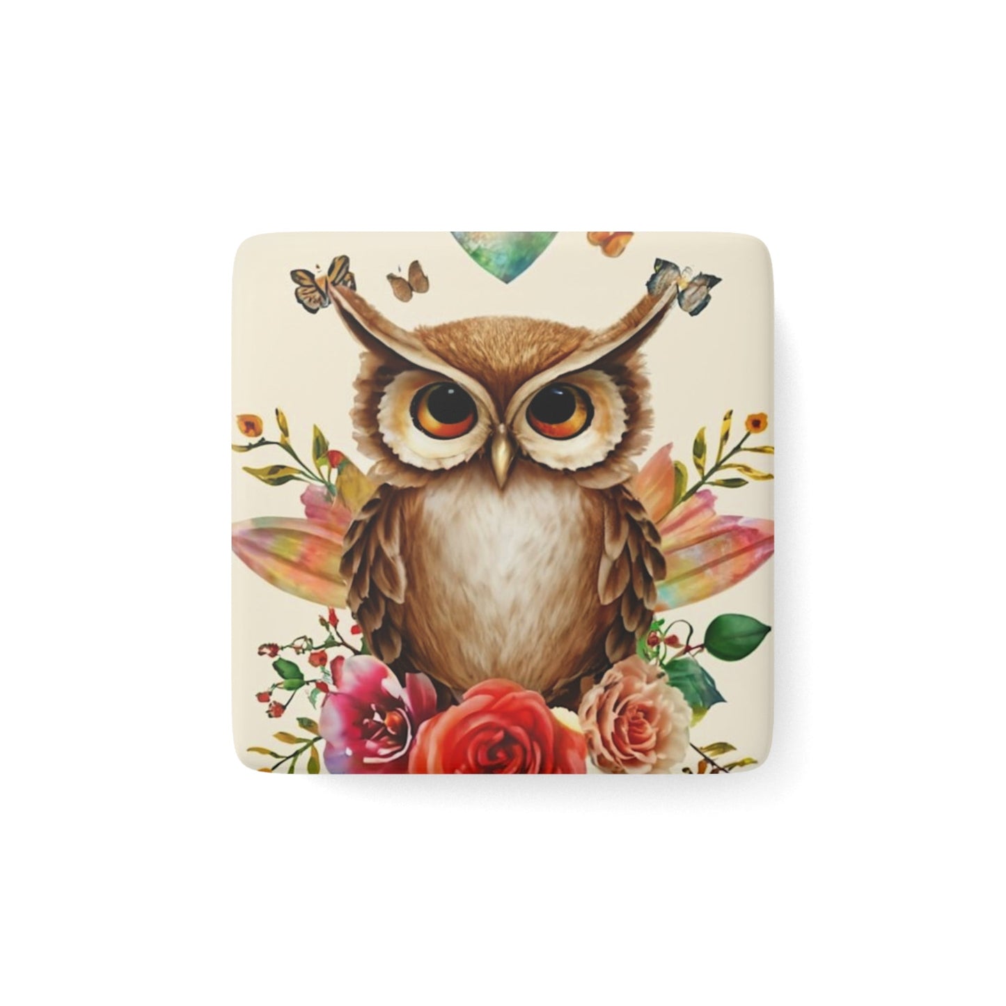 Owl Fridge Magnet - Colorwink