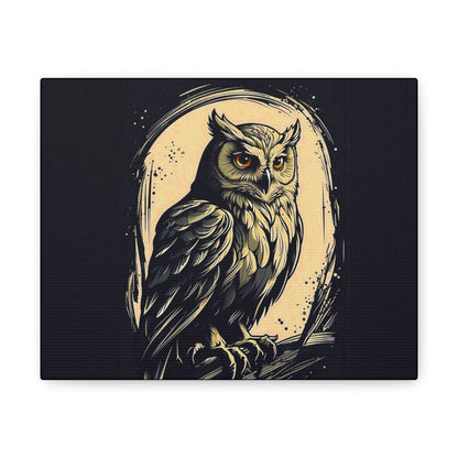 Owl View Canvas - Colorwink