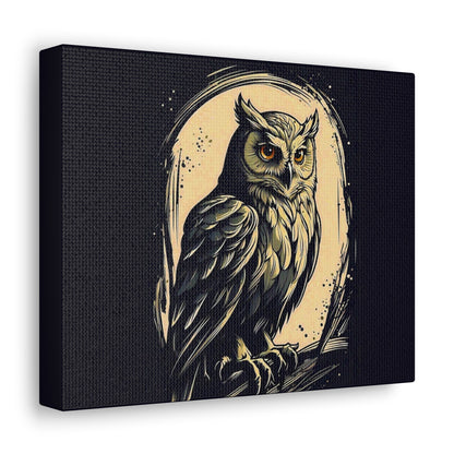 Owl View Canvas - Colorwink