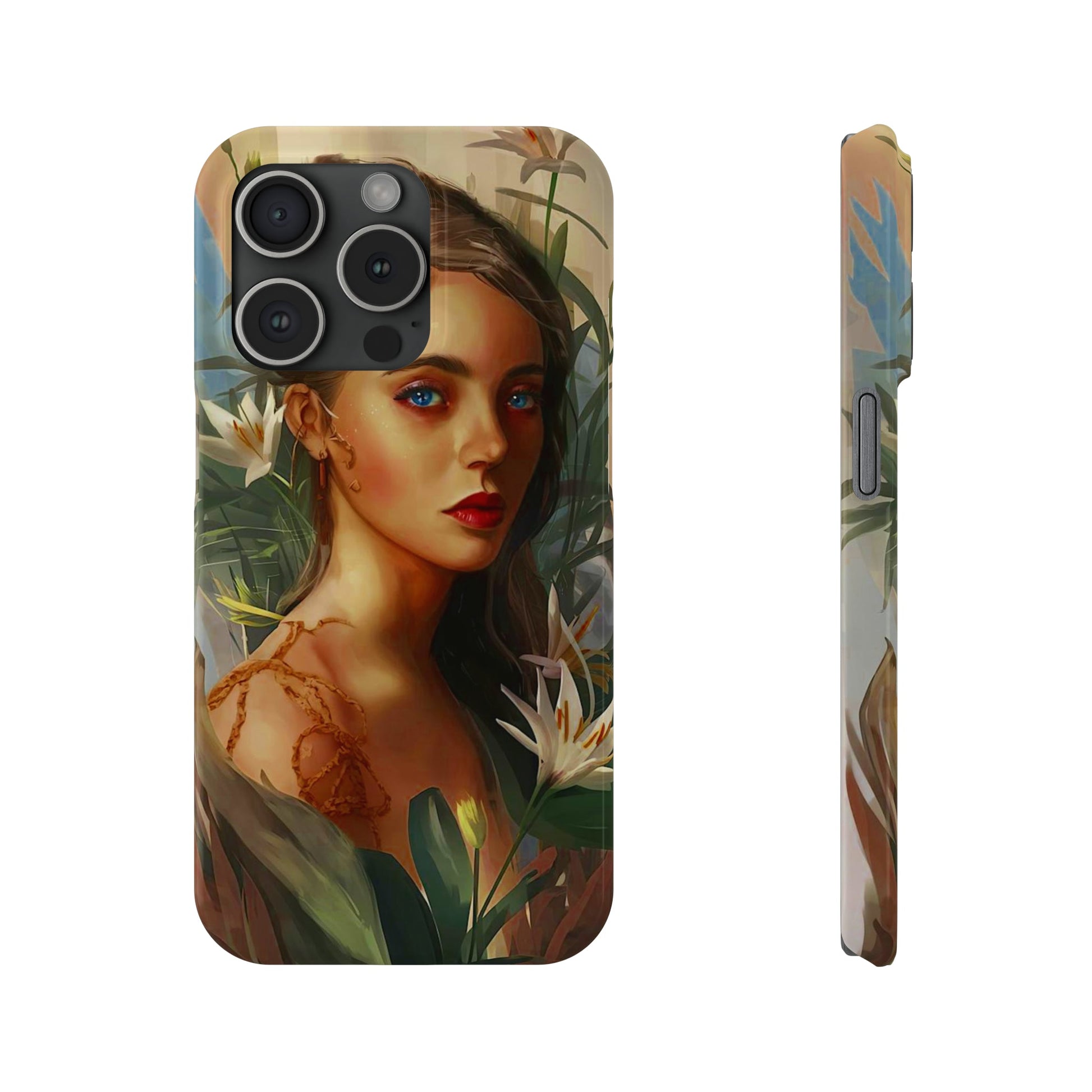 Pencil Art Slim Phone Case - Colorwink