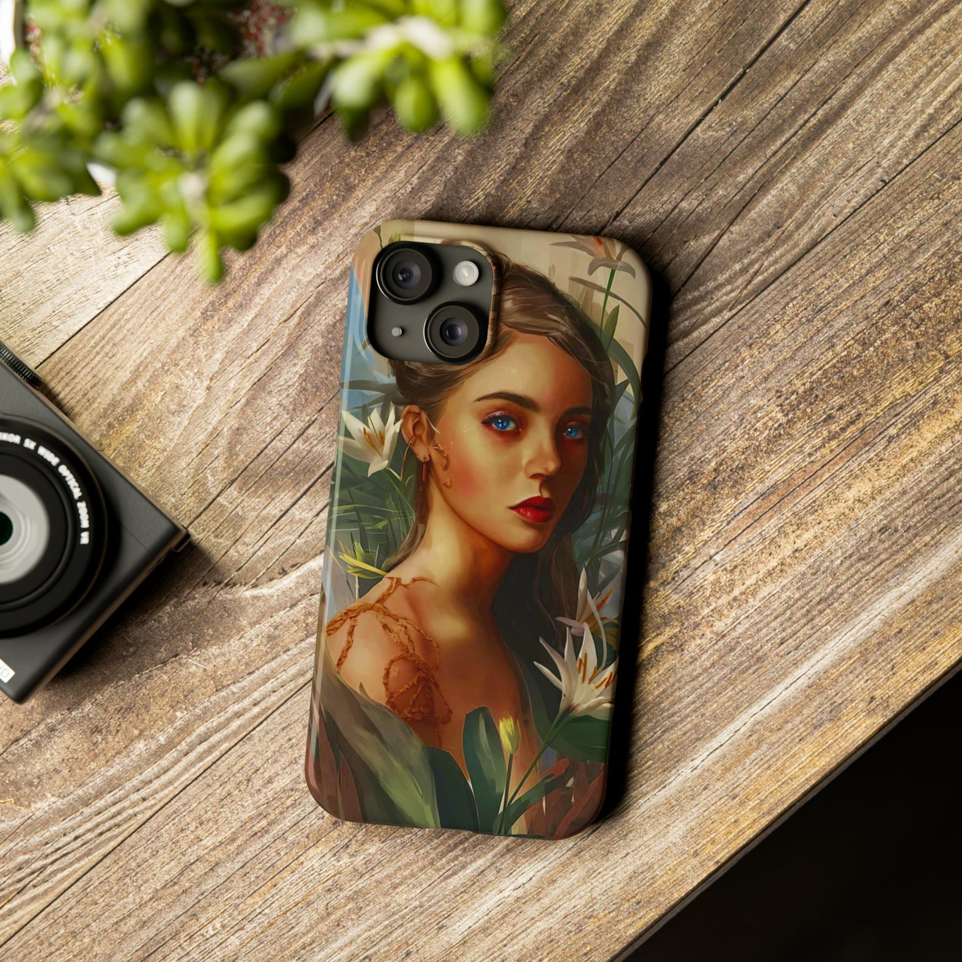 Pencil Art Slim Phone Case - Colorwink