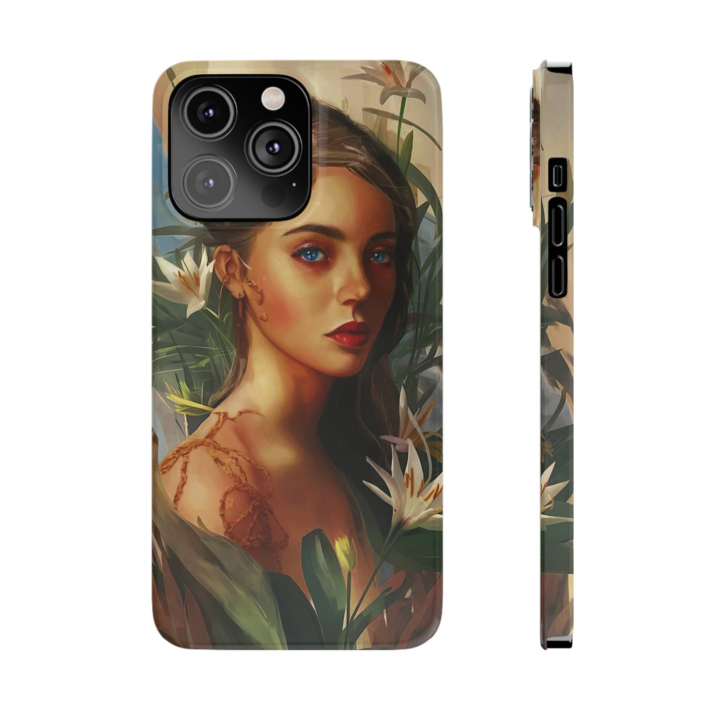 Pencil Art Slim Phone Case - Colorwink