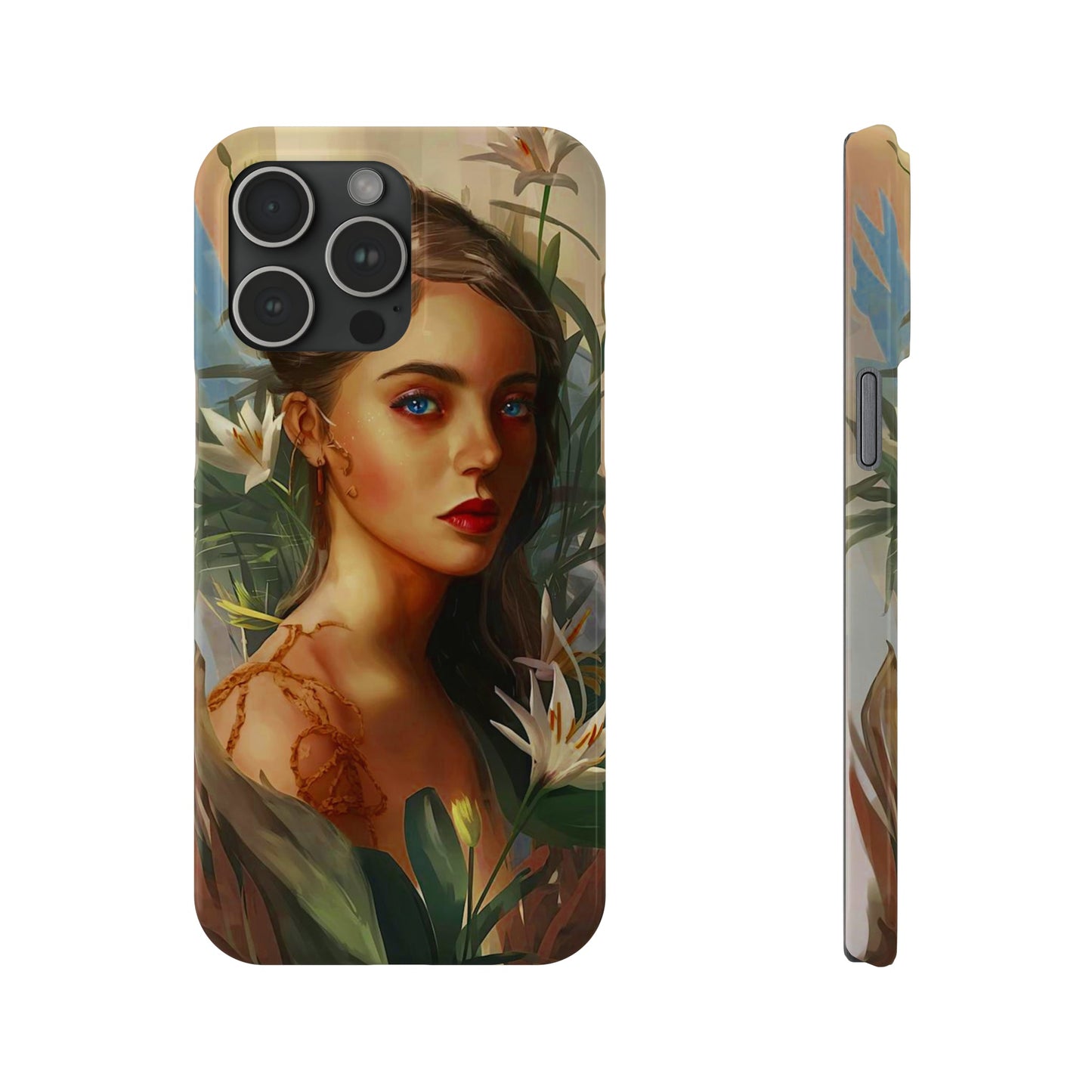 Pencil Art Slim Phone Case - Colorwink