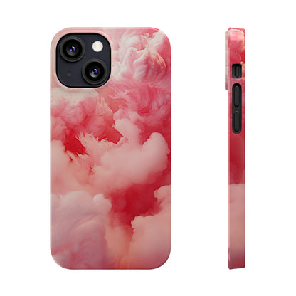 Pink Cloud Slim Phone Case - Colorwink