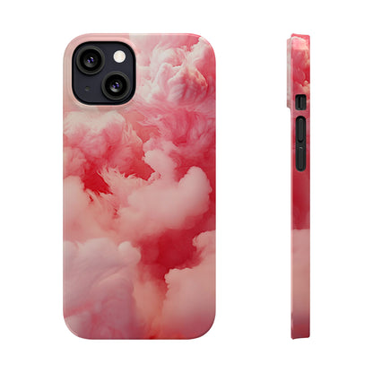 Pink Cloud Slim Phone Case - Colorwink