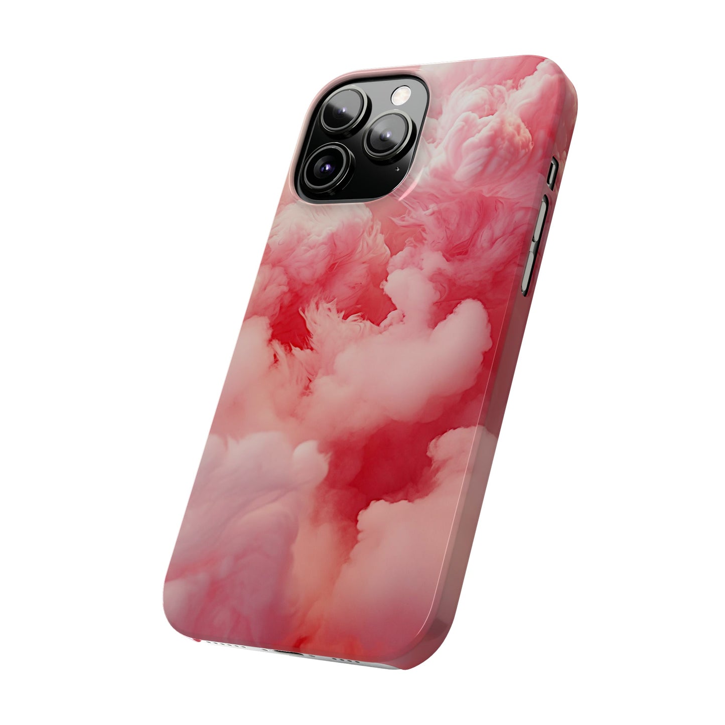 Pink Cloud Slim Phone Case - Colorwink