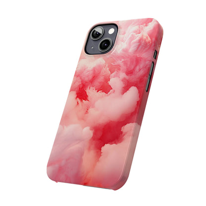 Pink Cloud Slim Phone Case - Colorwink