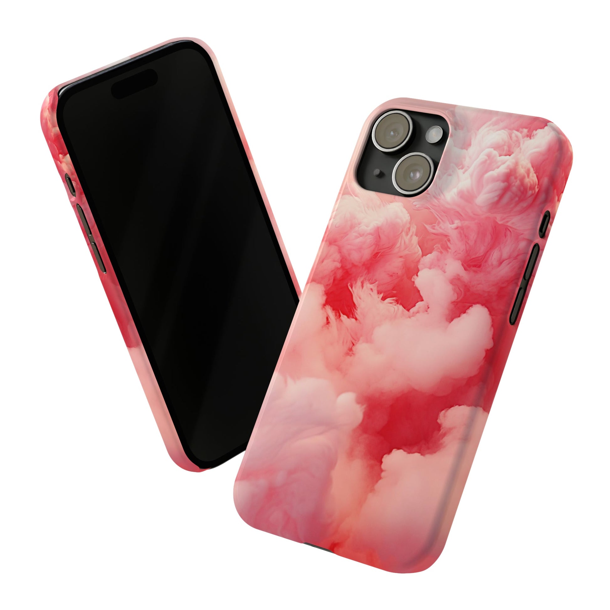 Pink Cloud Slim Phone Case - Colorwink