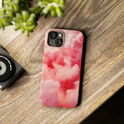 Pink Cloud Slim Phone Case - Colorwink