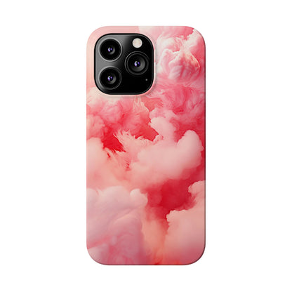 Pink Cloud Slim Phone Case - Colorwink