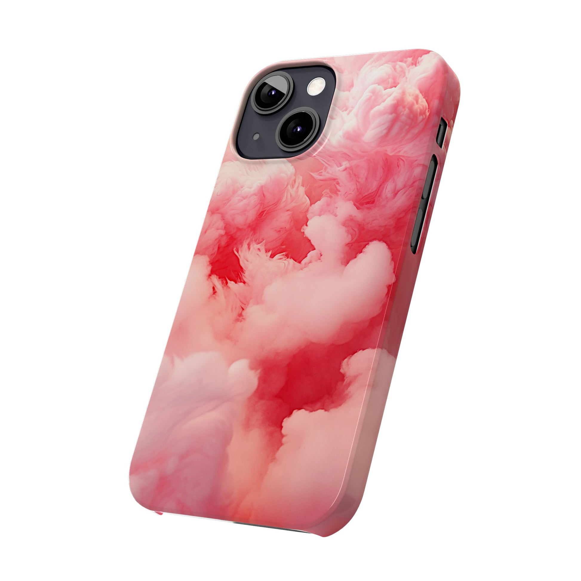 Pink Cloud Slim Phone Case - Colorwink