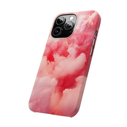 Pink Cloud Slim Phone Case - Colorwink