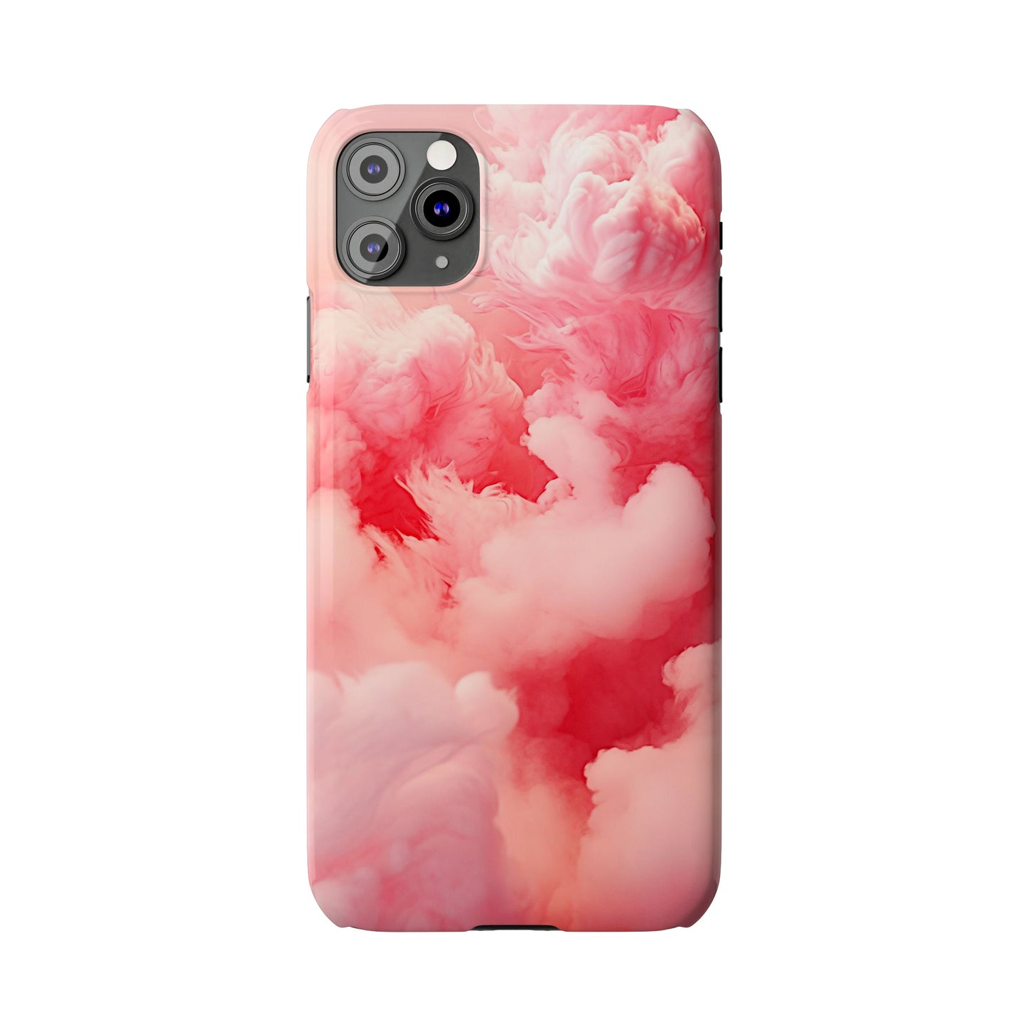 Pink Cloud Slim Phone Case - Colorwink