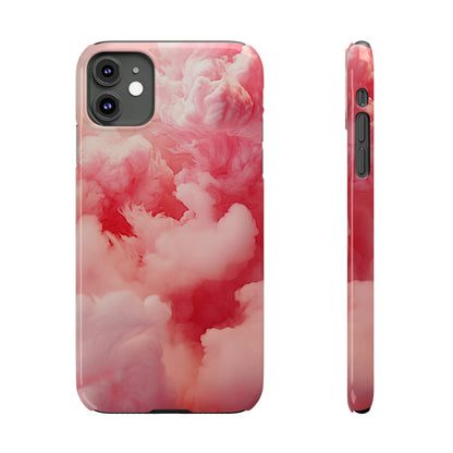 Pink Cloud Slim Phone Case - Colorwink