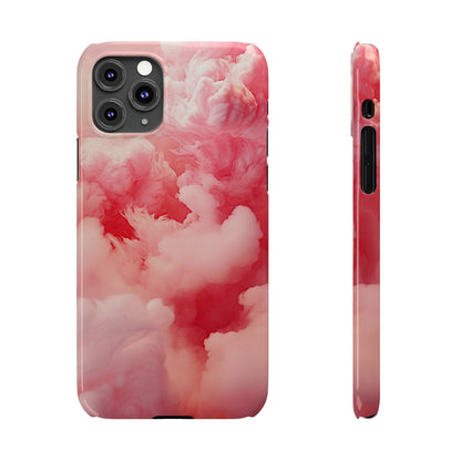 Pink Cloud Slim Phone Case - Colorwink