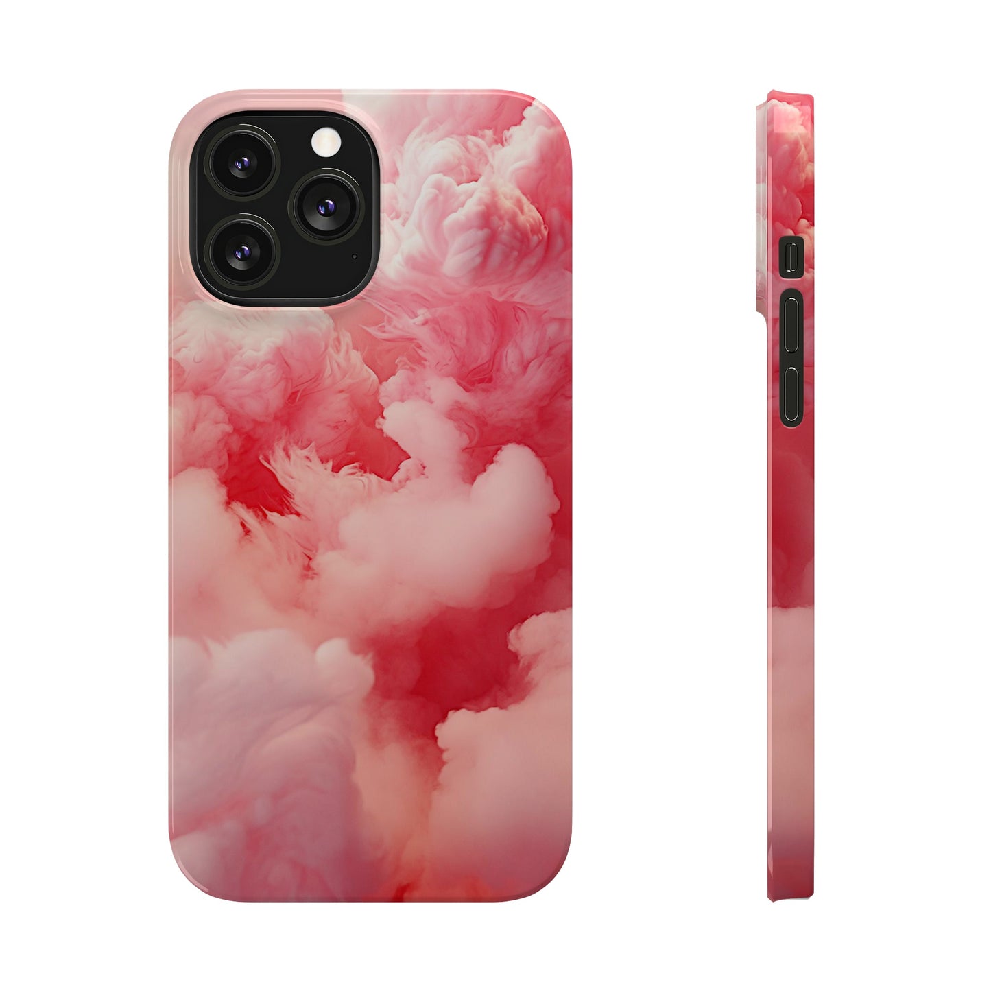 Pink Cloud Slim Phone Case - Colorwink