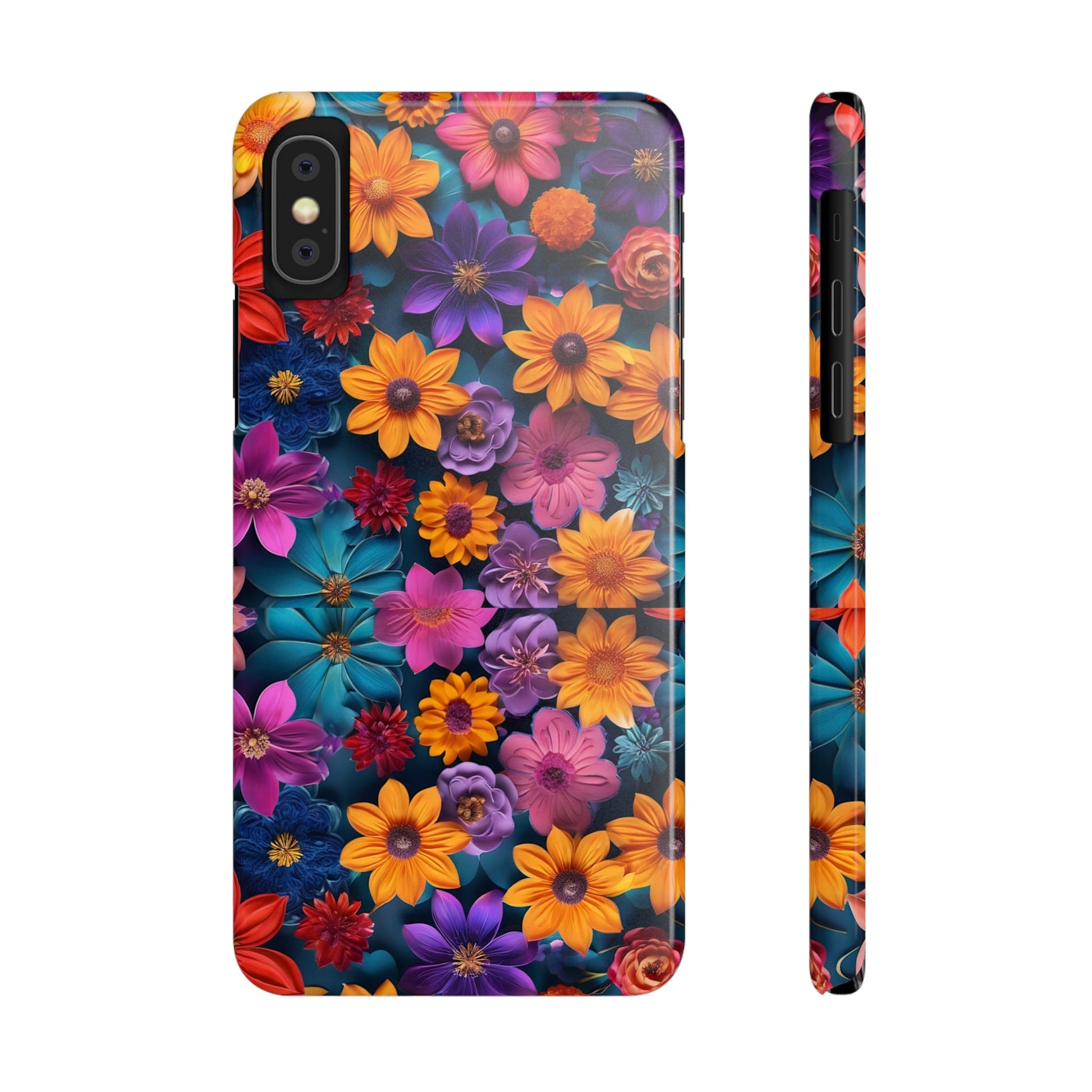 Pinwheel Flower Slim Phone Case - Colorwink